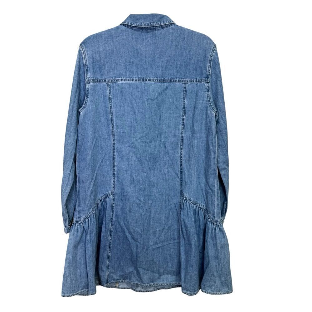 NEW Veronica Beard Chaia Denim Dress Iceberg Size 10 - Picture 8 of 13